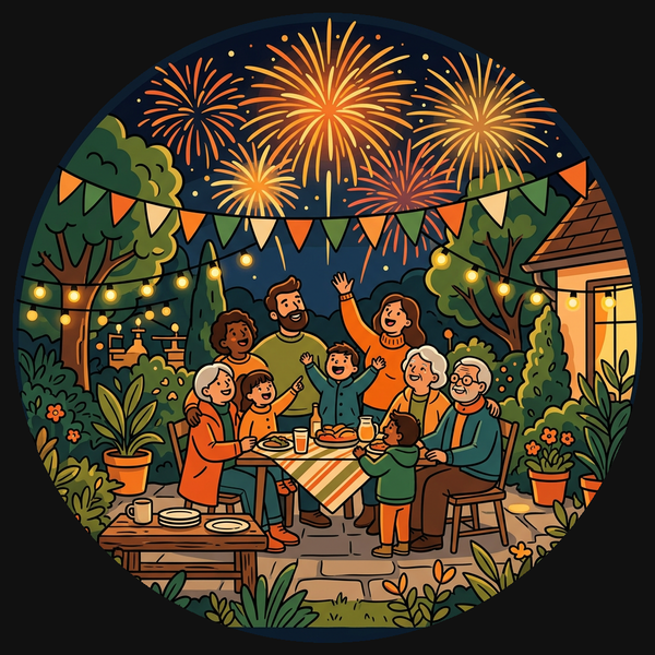 Garden Fireworks