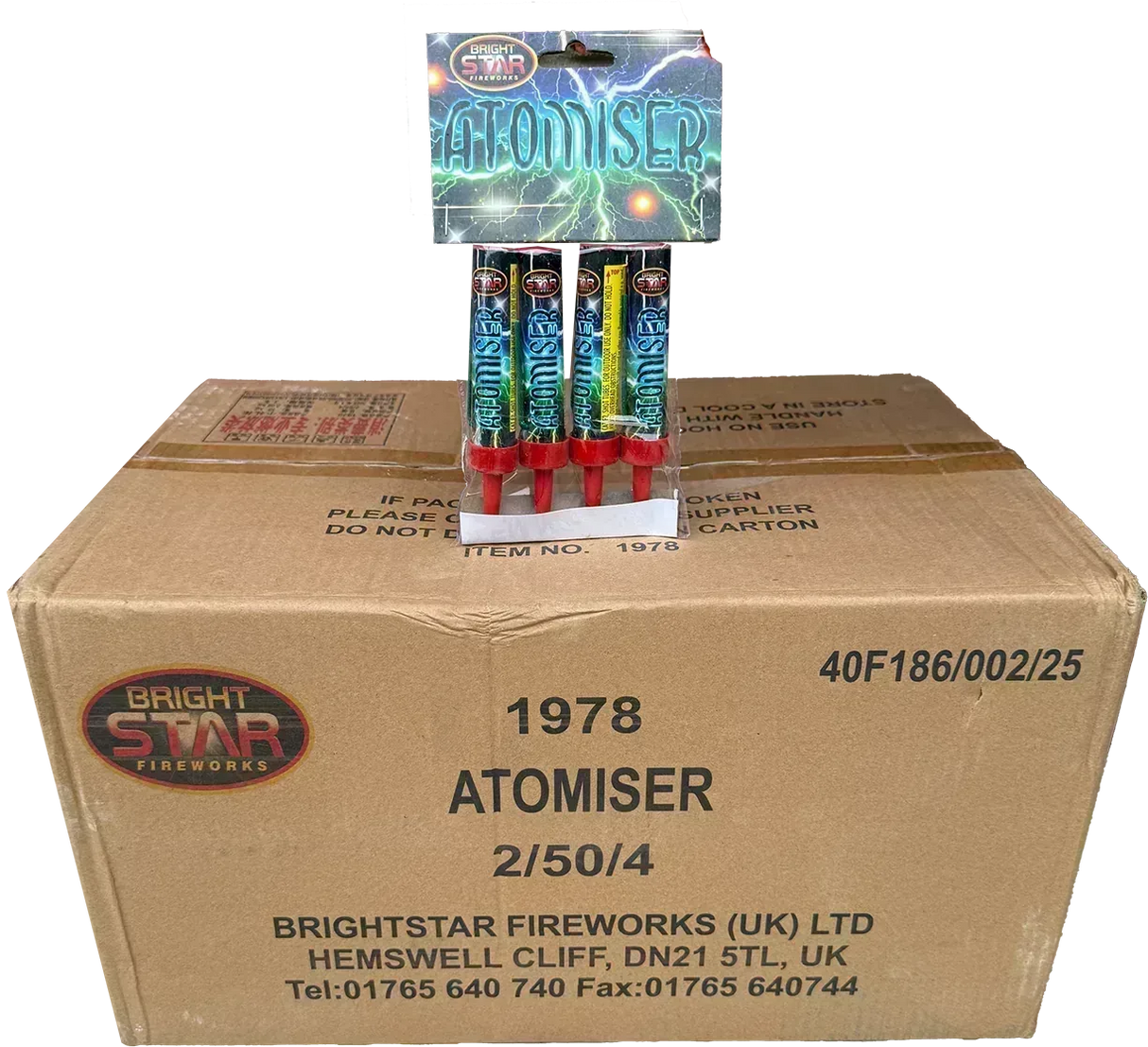 100x Atomiser case deal by Bright Star
