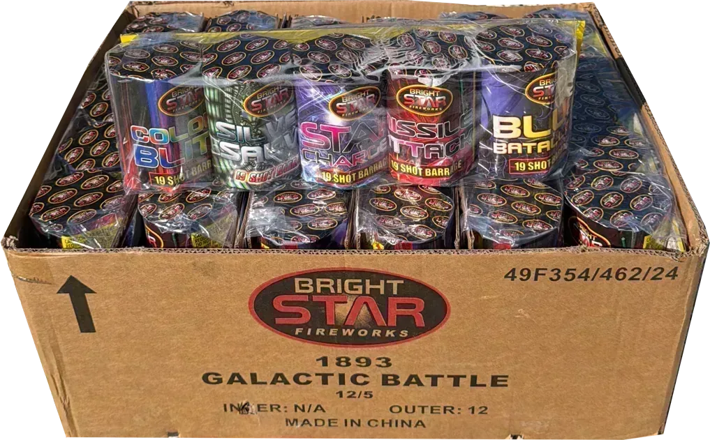 12x Galactic Battle case deal by Bright Star