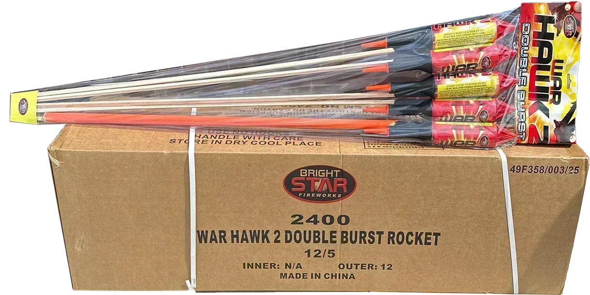 12x War Hawk 2 case deal by Bright Star