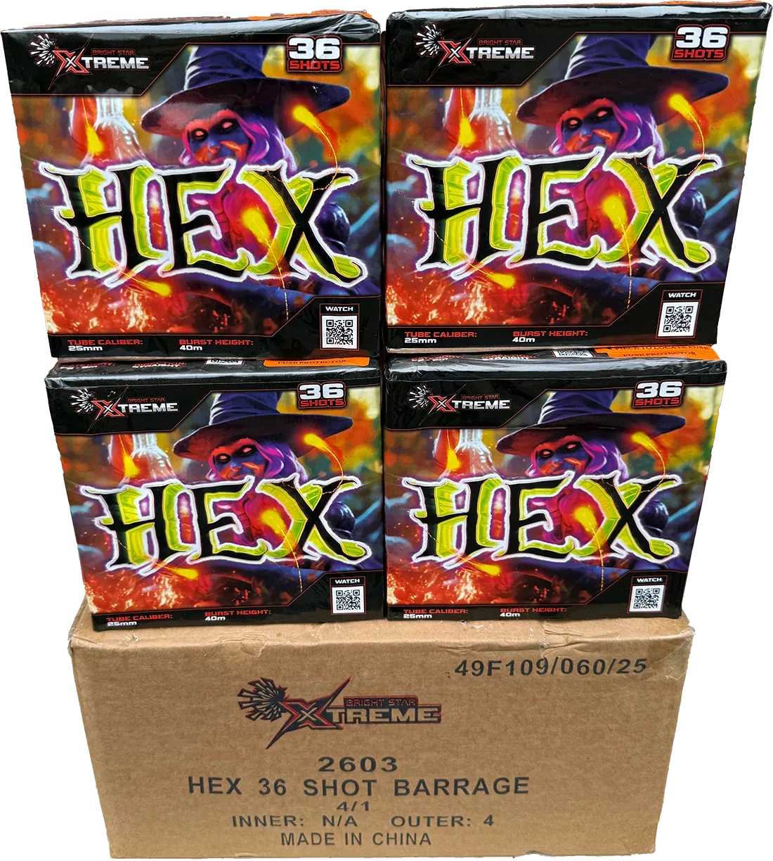 4x Hex case deal by Bright Star