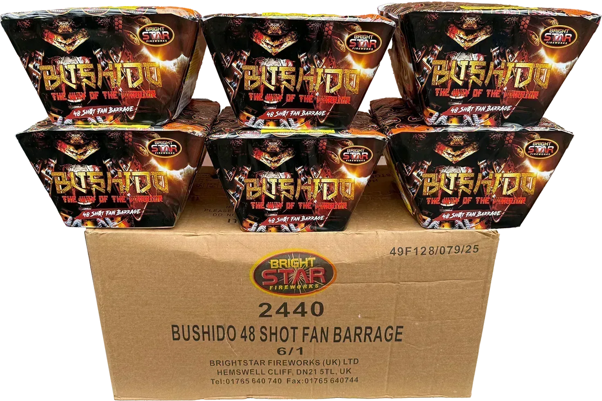 6x Bushido case deal by Bright Star