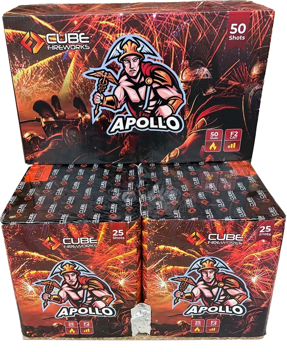 Apollo compound firework by Cube Fireworks
