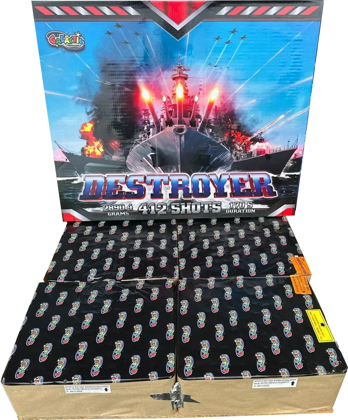 Destroyer firework by Galactic Fireworks