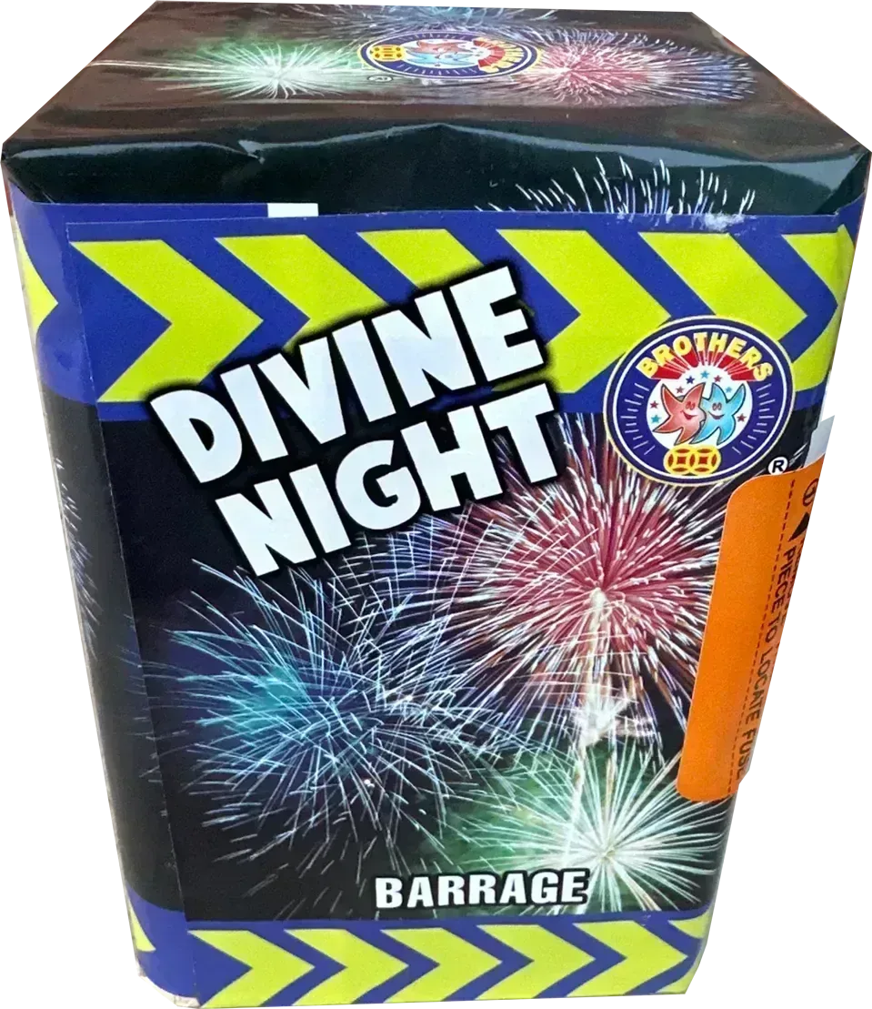 Divine Night firework by Brothers Pyrotechnics
