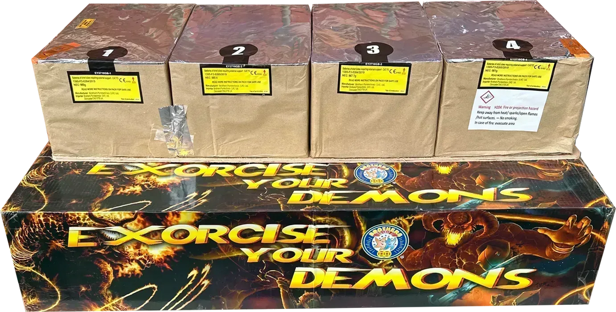 Exorcise Your Demons firework by Brothers Pyrotechnics