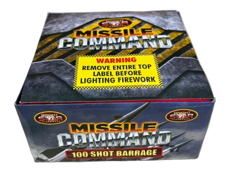Missile Command firework by Bright Star