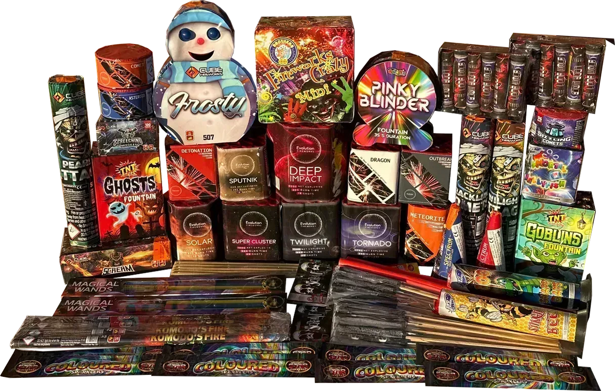 To Infinity And Beyond firework bundle by Galactic Fireworks
