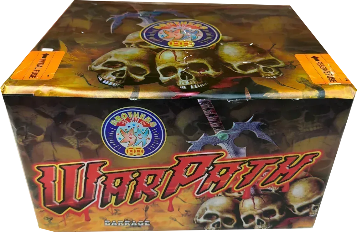 War Path firework cake by Galactic Fireworks