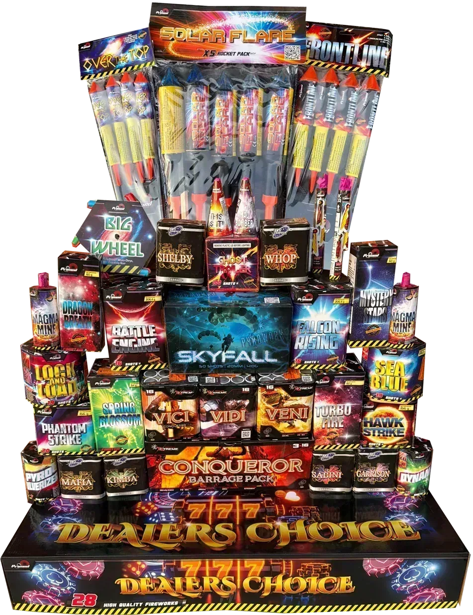 Casino Royale Pack firework bundle by Mixed