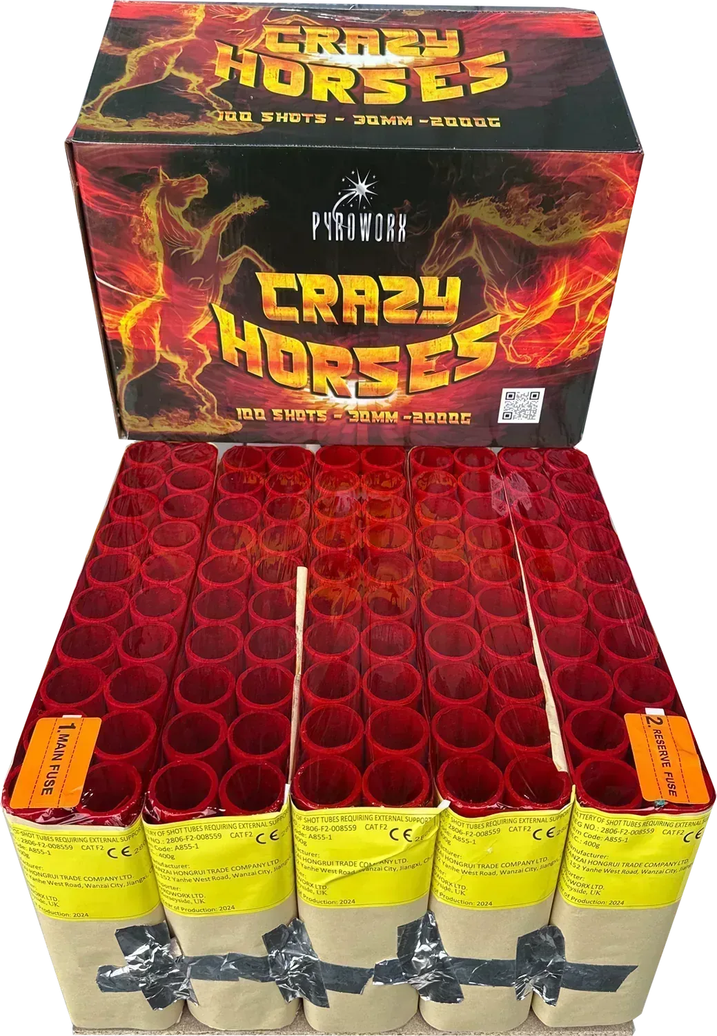 Crazy Horses firework by Pyroworx