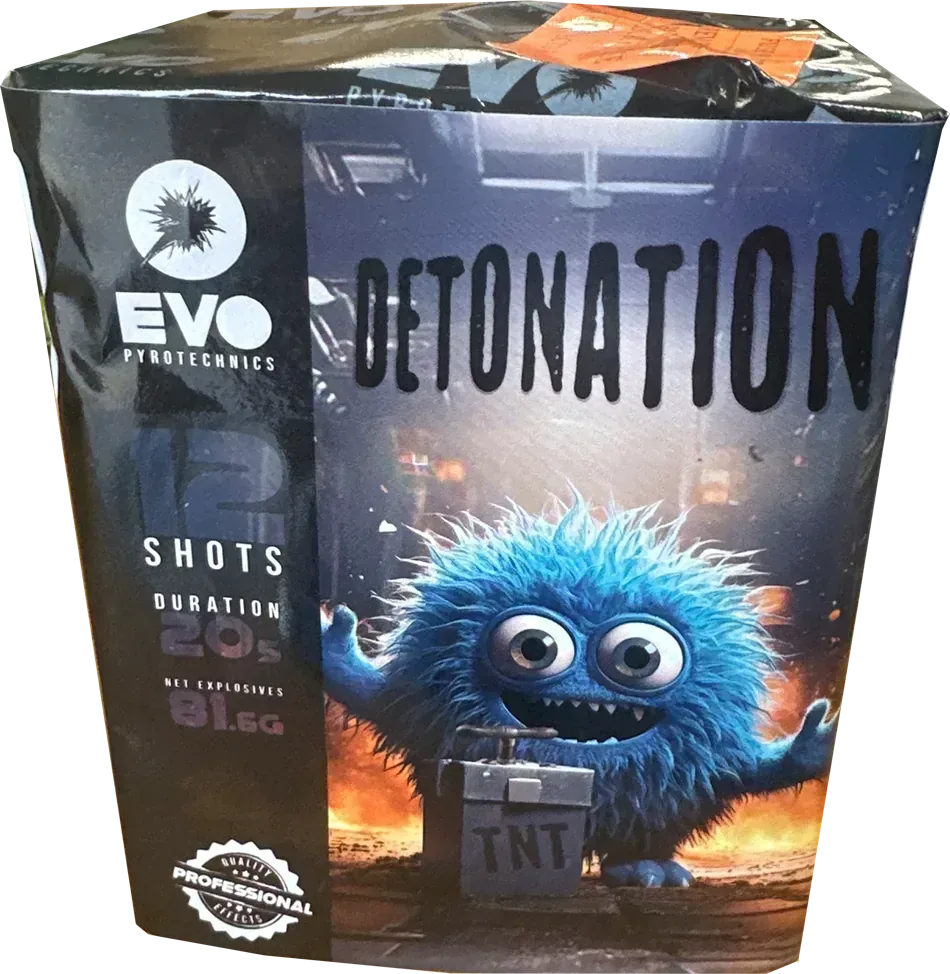 Detonation firework by Evolution Fireworks