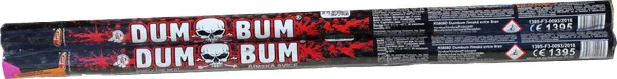 Dum Bum Candles 2-pack 8-shot F3 roman candles by Klasek