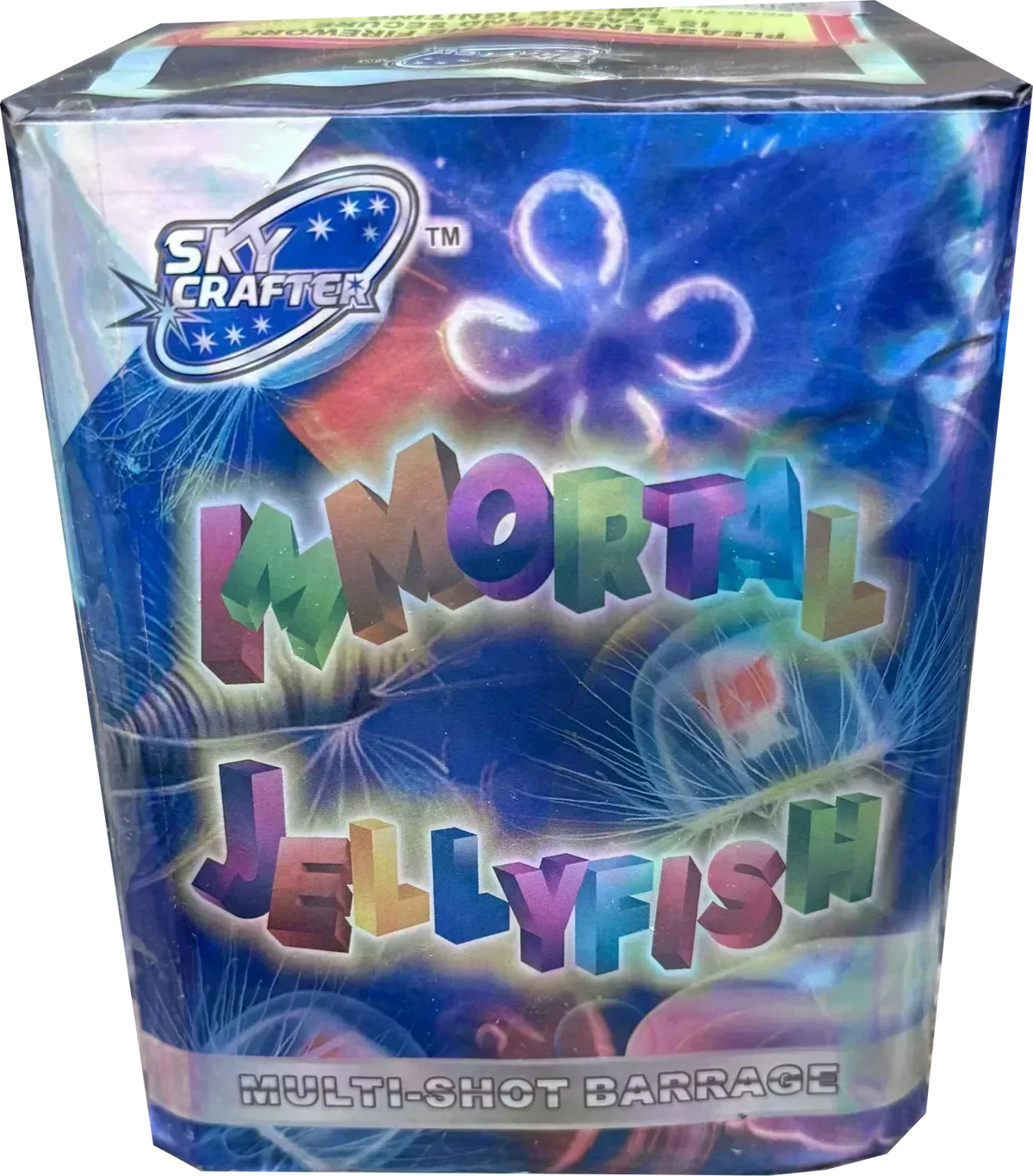 Immortal Jellyfish 12-shot F2 cake firework by Sky Crafter