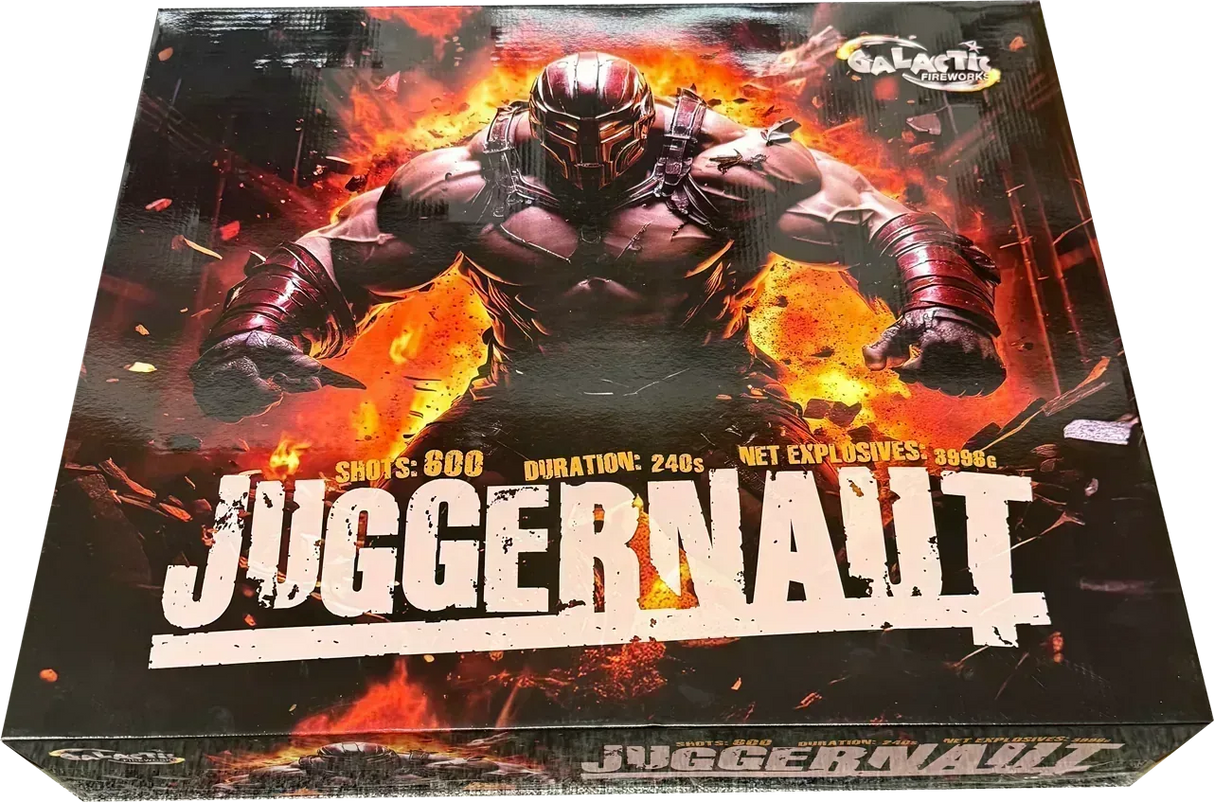 Juggernaut compound firework barrage, video preview