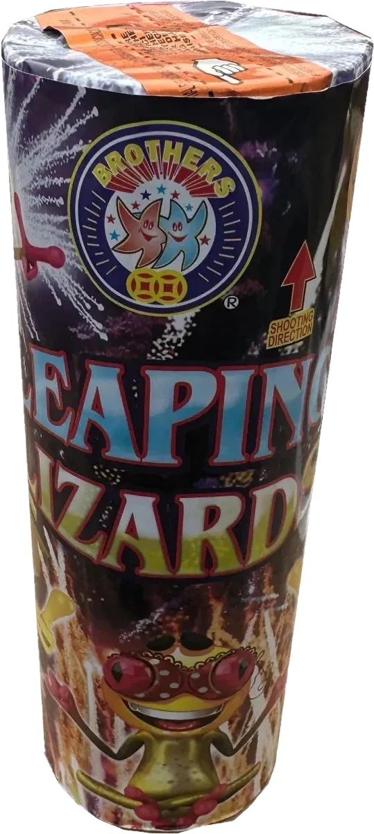 Leaping Lizards low-noise garden fountain firework by Brothers Pyrotechnics