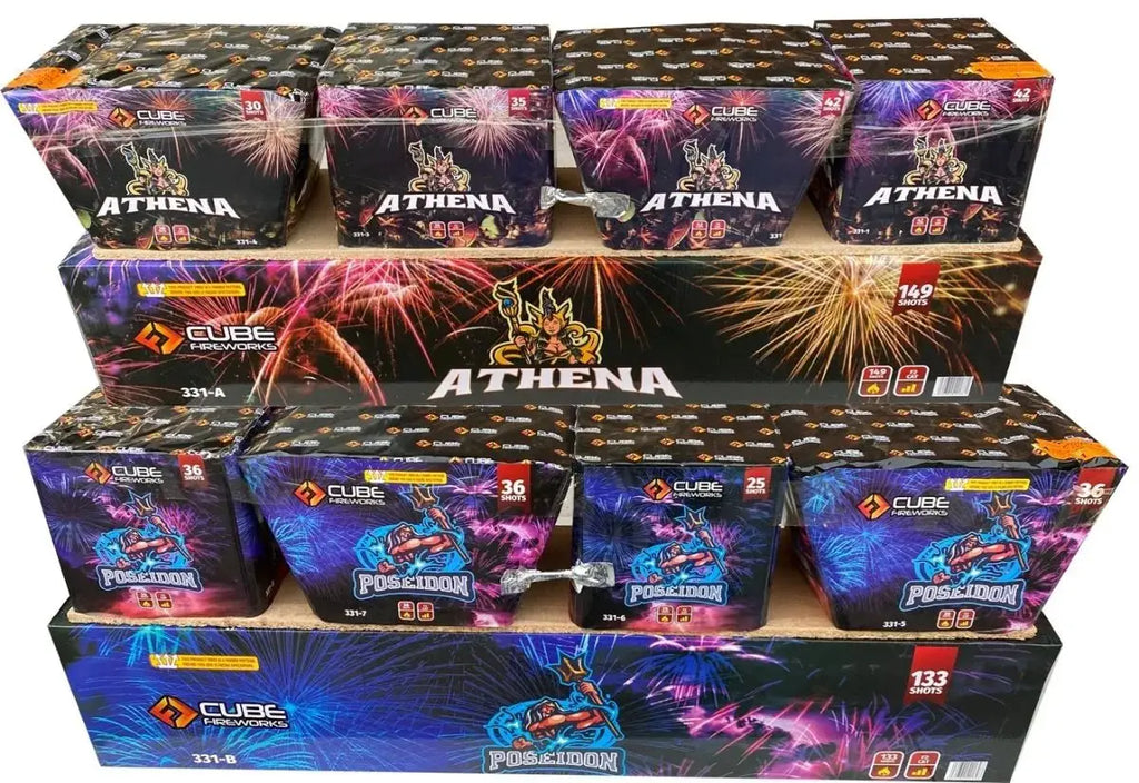 Athena & Poseidon by Cube Fireworks