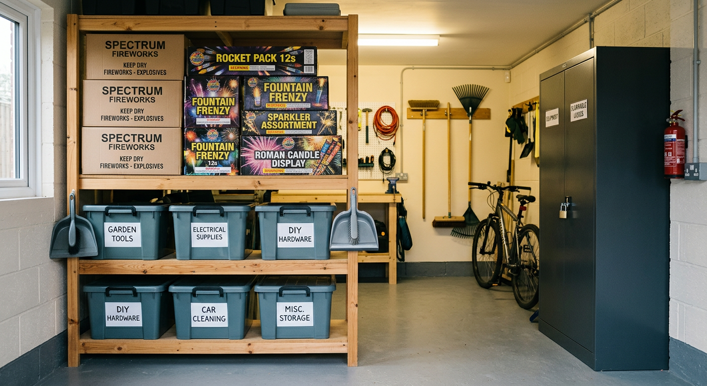 Where Are the Safest Places to Store Fireworks?