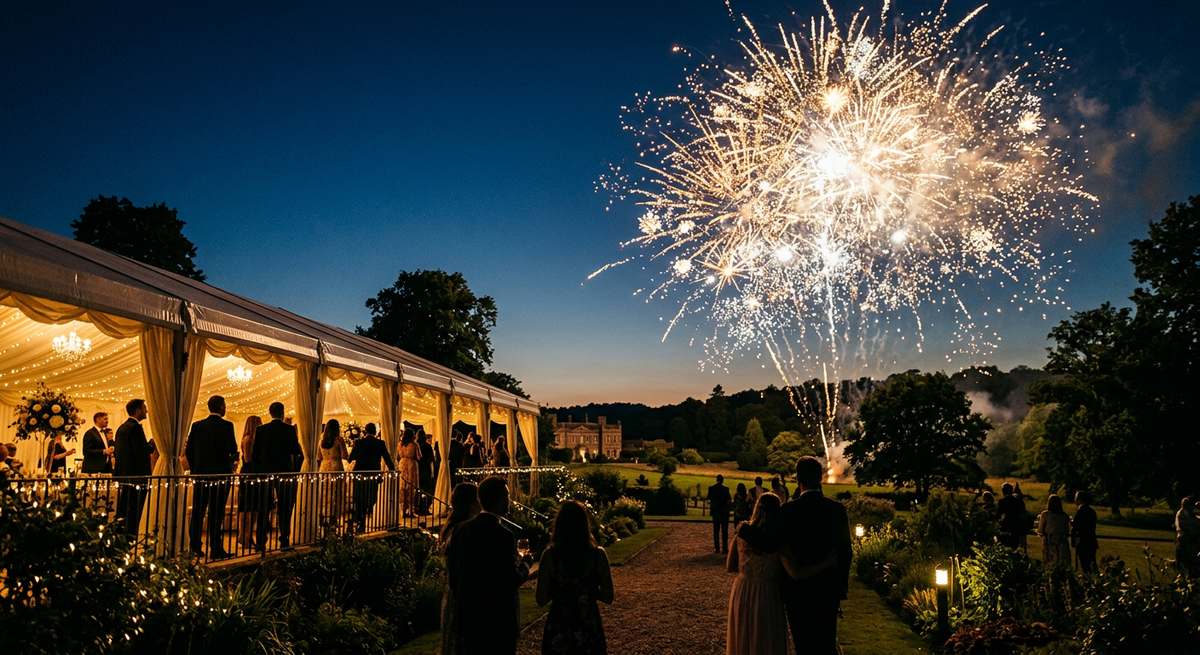 Wedding Fireworks UK: 2026 Guide – Galactic Fireworks