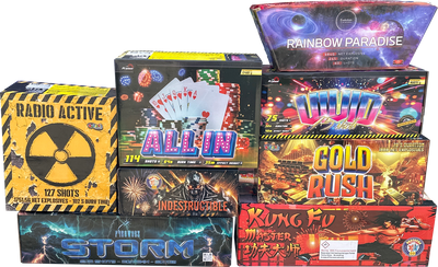 Pure Rage | 178 Shot Compound | Xtreme Fireworks – Galactic Fireworks