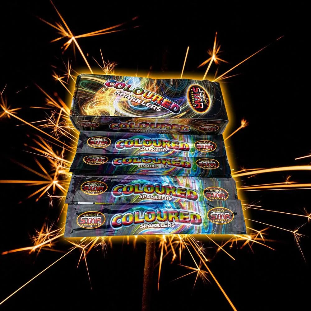 Gold Sparklers - Galactic Fireworks