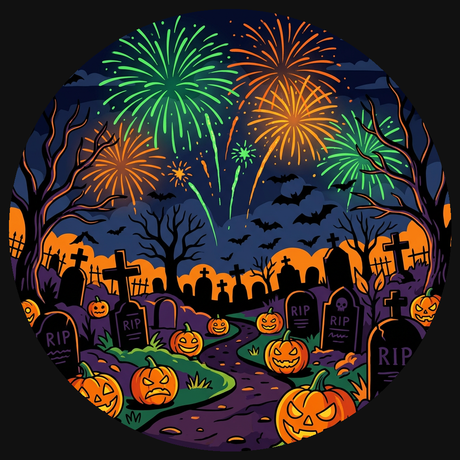 Halloween fireworks and themed novelty effects