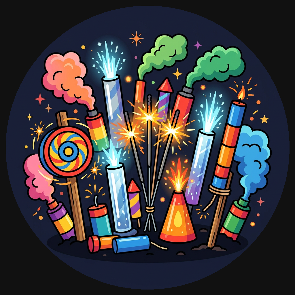 Pyros & Effects | Galactic Fireworks