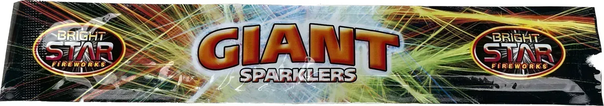 10 inch giant gold sparklers pack of 5 by Bright Star