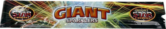 10 inch giant gold sparklers pack of 5 by Bright Star