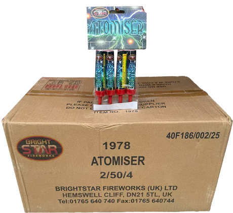 100x Atomiser case deal by Bright Star