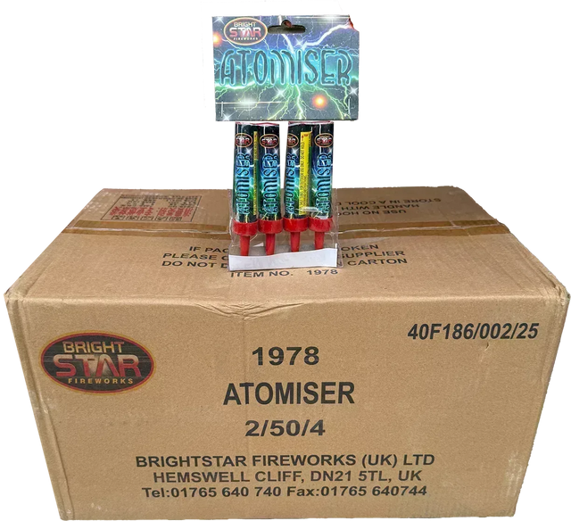 100x Atomiser case deal by Bright Star