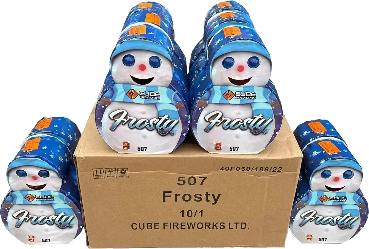 10x Frosty The Snowman case deal by Cube Fireworks