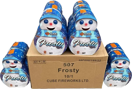 10x Frosty The Snowman case deal by Cube Fireworks