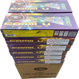 Family Box 12-case deal by Bright Star - selection boxes with 18 mixed fireworks