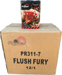 12x Flush Fury trade case of twelve F2 cakes by Primed Pyrotechnics