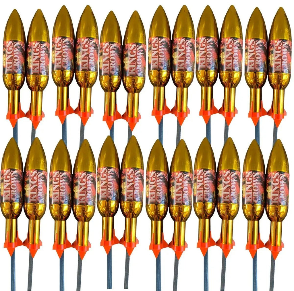 12x Packs Kings Crowns by Primed Pyrotechnics