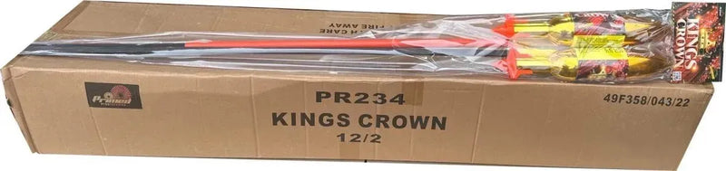 12x Packs Kings Crowns by Primed Pyrotechnics