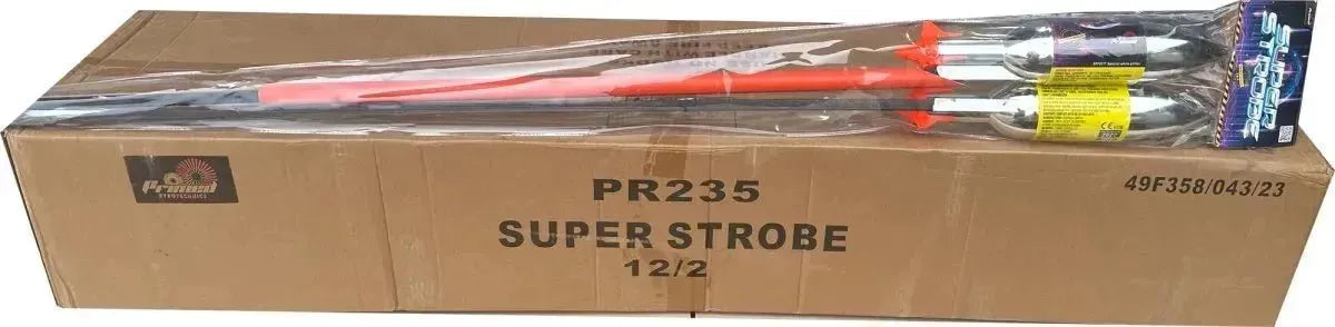 24x Super Strobes case deal by Primed Pyrotechnics