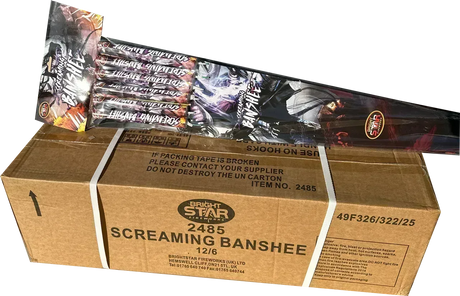 12x Screaming Banshee Rocket case deal by Bright Star