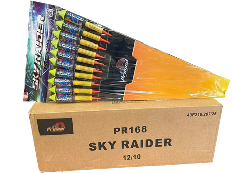 12x Sky Raider case deal by Primed Pyrotechnics