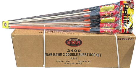 12x War Hawk 2 case deal by Bright Star