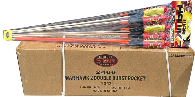 12x War Hawk 2 case deal by Bright Star