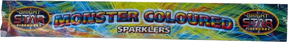 14 inch Monster Coloured Sparklers 4-pack by Bright Star