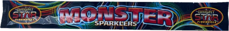 14 inch Monster Sparklers 4-pack by Bright Star