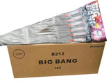 14x Big Bang rocket packs bulk deal, Evolution Fireworks, 1.3G