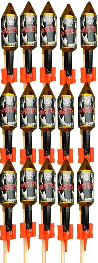 15x Shreika Rockets by Brothers Pyrotechnics
