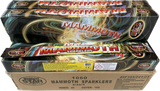 Bulk case of 160 packs of 18 inch Mammoth Sparklers by Galactic Fireworks