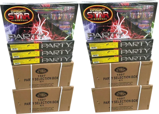 16x Party Box case deal by Bright Star