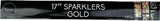 17 inch Gold Sparklers by Evo Fireworks