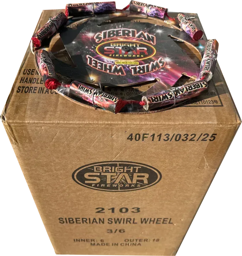 18x Siberian Swirl case deal by Bright Star